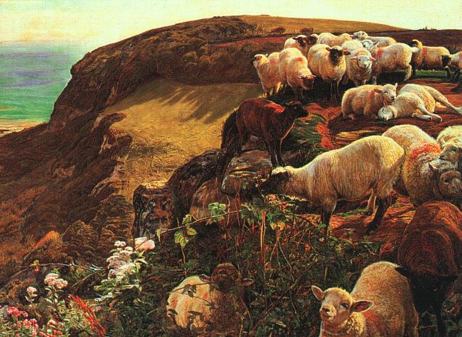William Holman Hunt On English Coasts Spain oil painting art